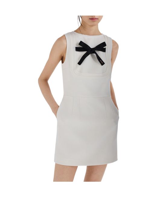 Prada White Natté Dress