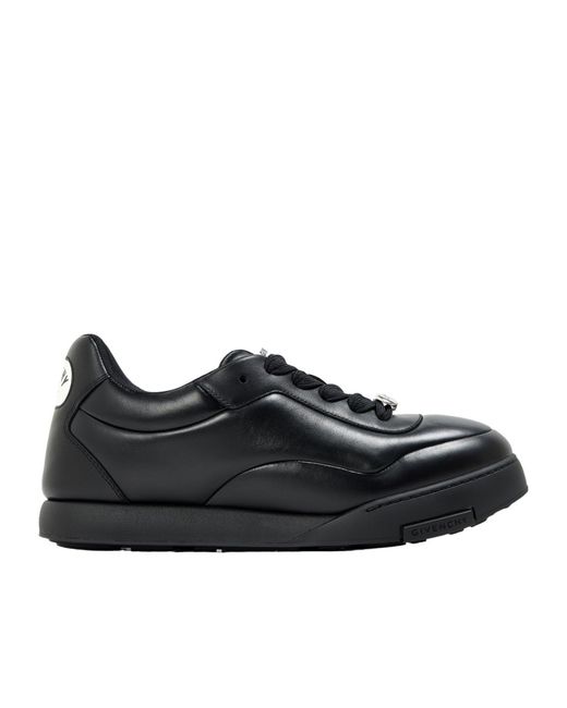 Givenchy Black Solid Color Sneakers for men