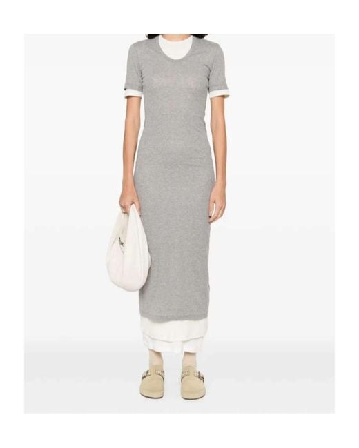 Jil Sander White Pack Of Ribbed Midi Dresses