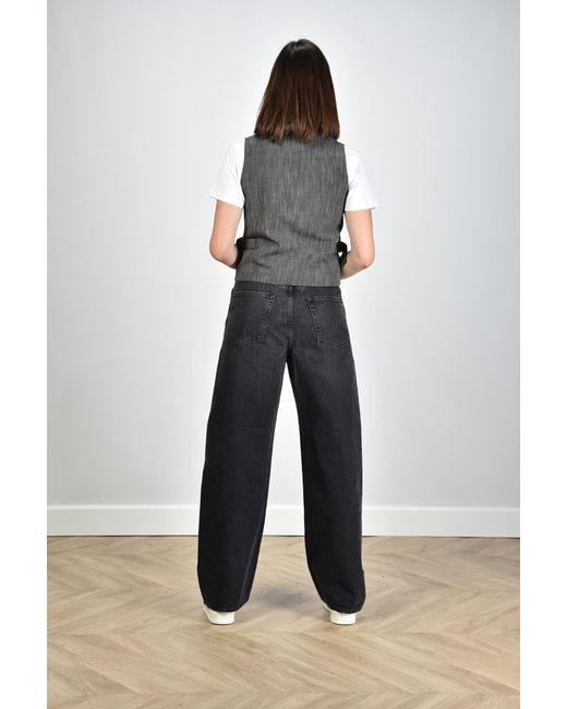 Golden Goose Deluxe Brand Gray V-Neck Slub Waistcoat
