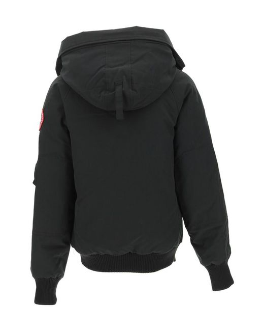 Canada Goose Black Tech Fabric Padded Down Jacket