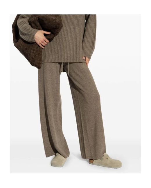 Lisa Yang Gray Drawstring Trousers