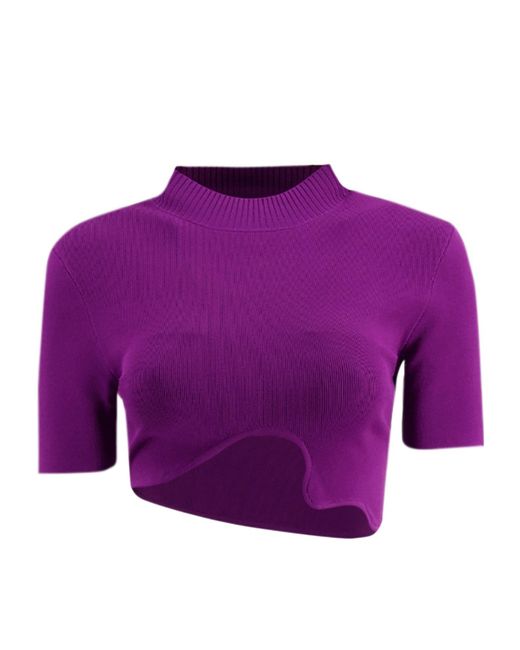 Christopher Esber Purple Maparadita Top