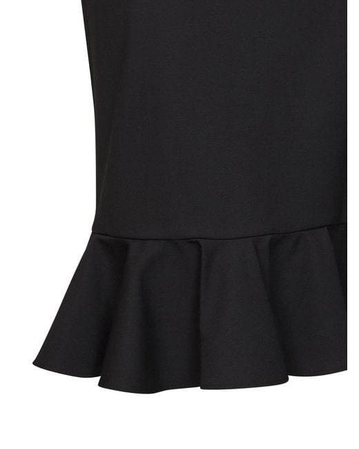 GIUSEPPE DI MORABITO Black Fishtail Skirt