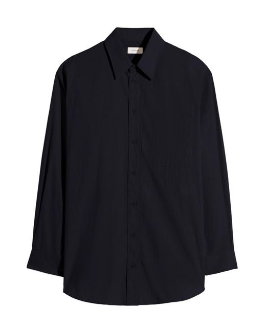Lemaire Blue Classic Pocket Shirt for men