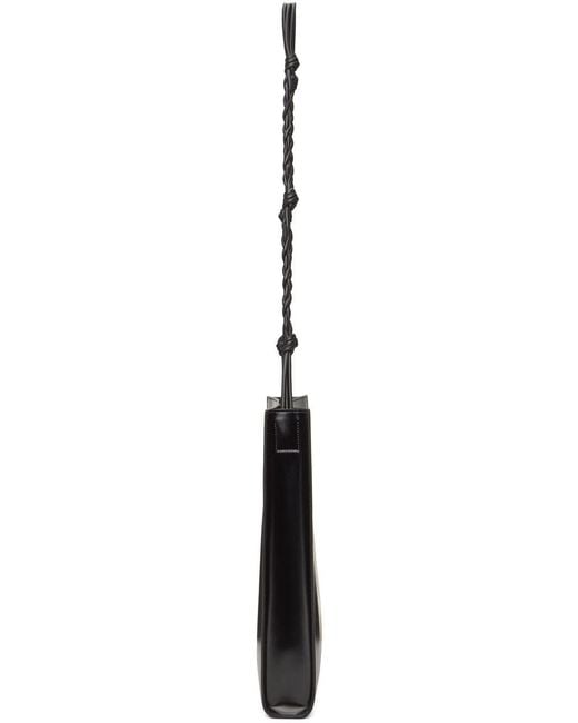 Jil Sander Black Medium Tangle Shoulder Bag