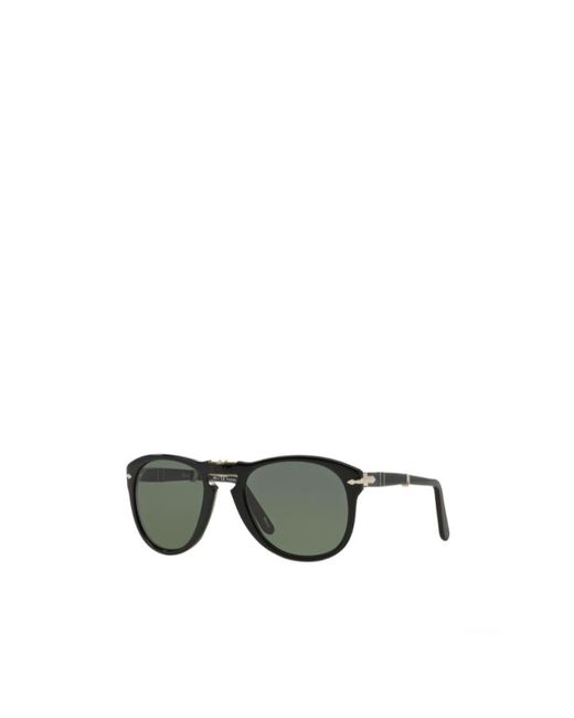 Persol Green 714 Round Frame Sunglasses for men