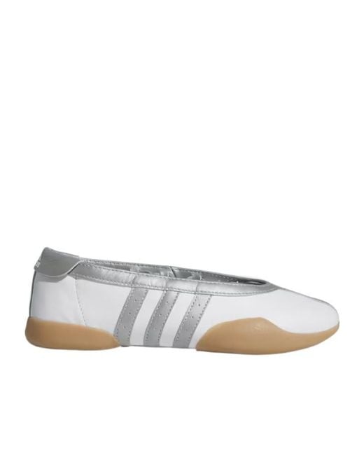 Adidas Originals Gray Taekwondo Mei Ballet Flats