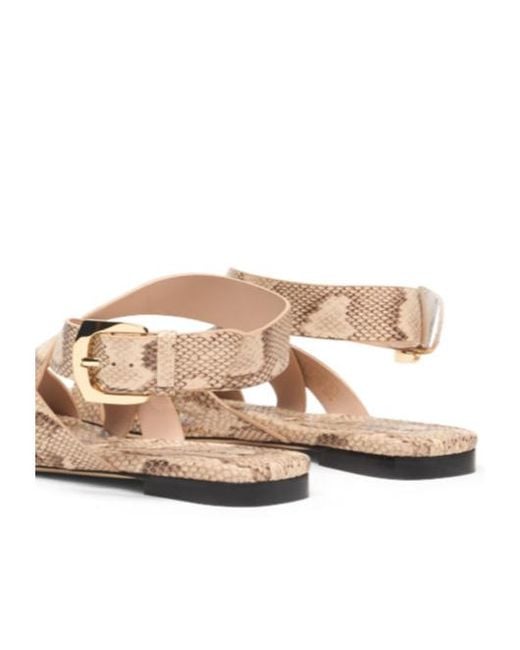 Stuart Weitzman Natural Sai Sandal