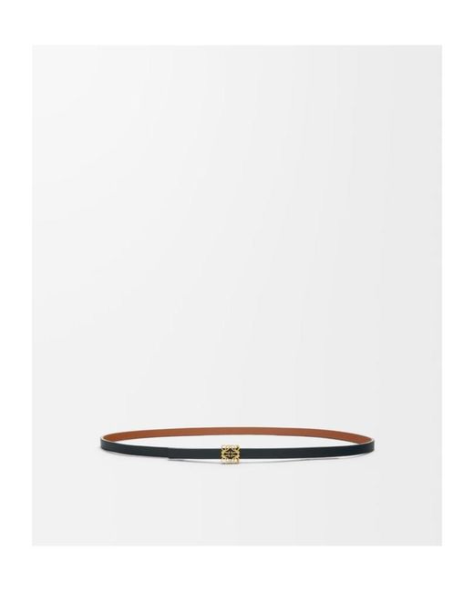 Loewe White Reversible Anagram Cube Belt