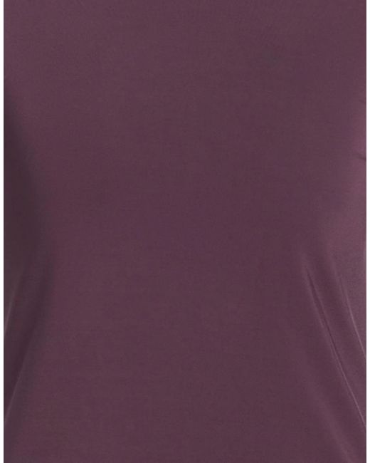 MAX&Co. Purple Crew-Neck Sleeveless Fitted Vest