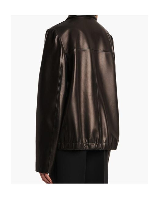 Khaite Black Jackson Zipped Jacket