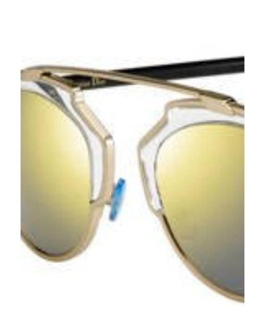 Dior Metallic Logo Sunglasses