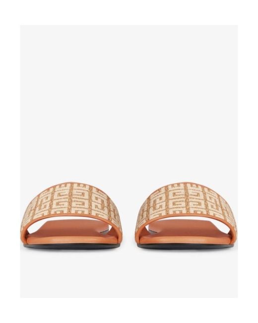 Givenchy White Flat Sandals