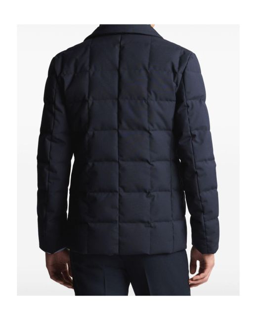 Fay Blue Double Front Down Jacket for men