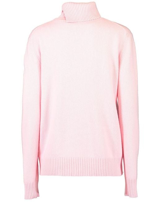 Givenchy Pink Turtleneck Knitted Jumper