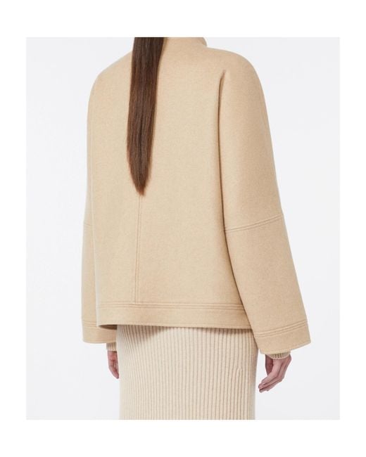 Max Mara Natural Fascia Bomber Jacket