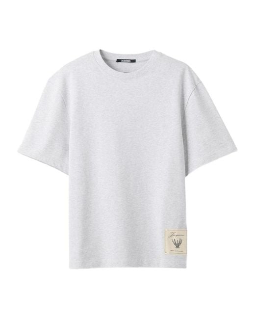 Jacquemus White The Torneo Short-Sleeve T-Shirt for men