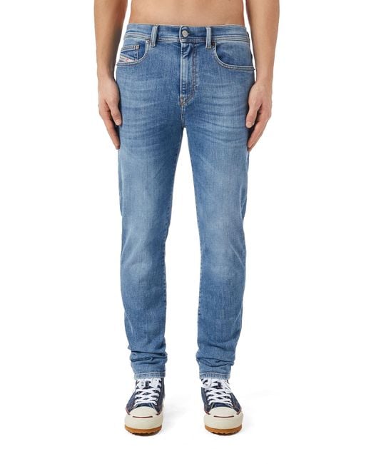 DIESEL Blue 1983 D-Amny 09C01 Skinny Jeans for men