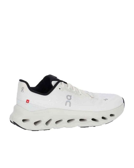 On Shoes White Cloudtilt Lace-Up Sneakers for men
