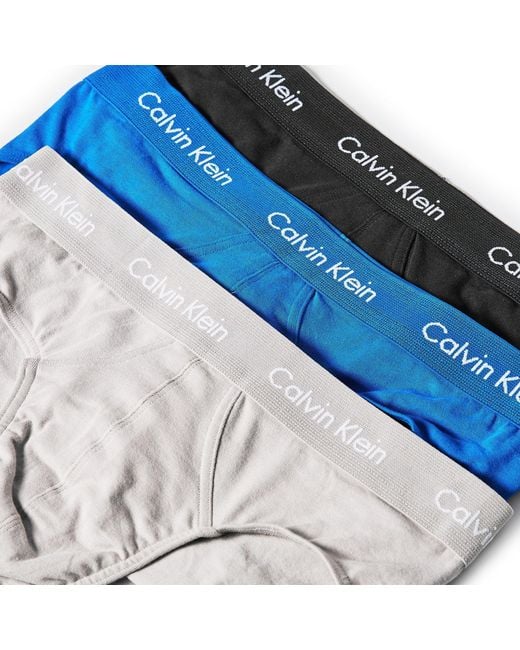 Calvin Klein Blue 3 Pack Briefs for men