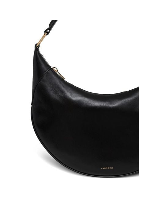 Anine Bing Black Kate Shoulder Bag