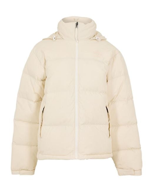Skims Natural Tnf X Hooded Down Jacket
