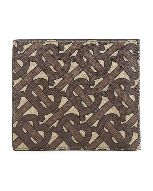 Burberry Multicolor Monogram Print Wallet for men