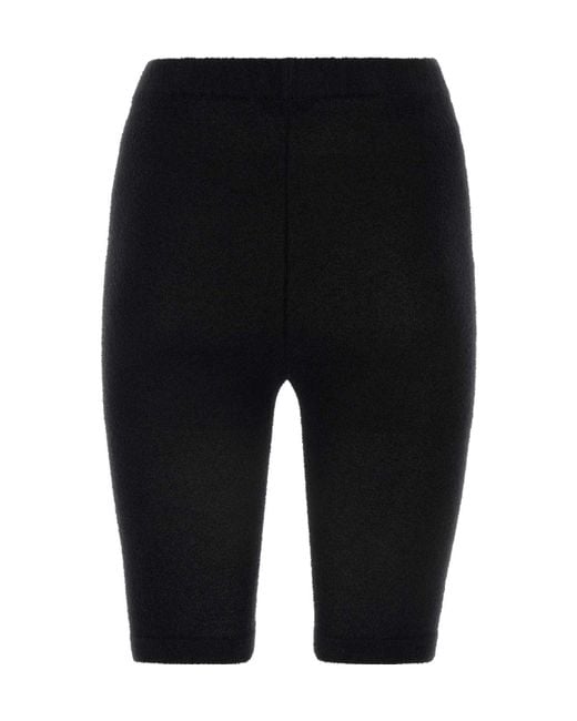 Balenciaga Black Cycling Shorts