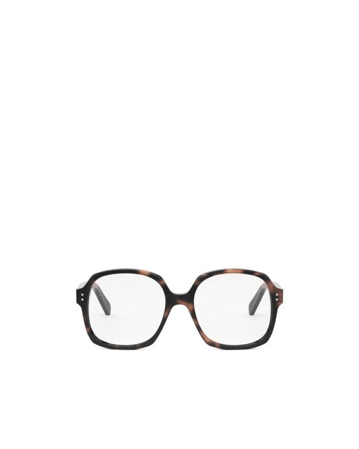 Céline White Logo Flat Mirror for men