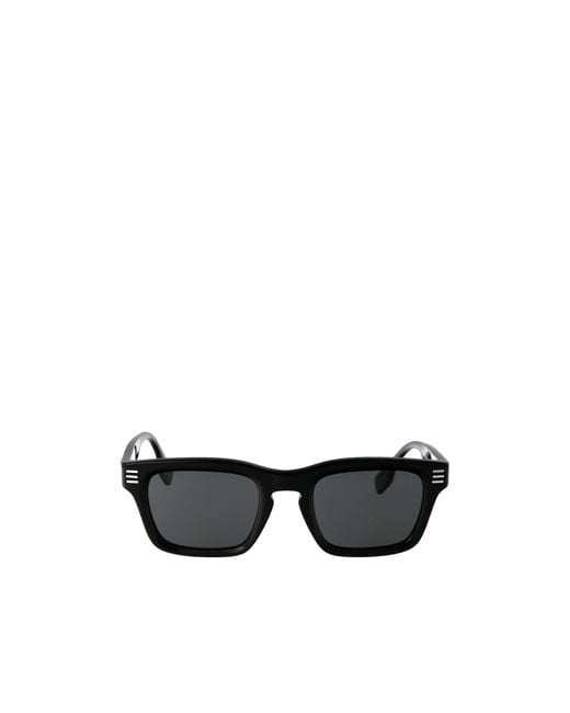 Burberry Black Eyewear Square Frame Sunglasses for men