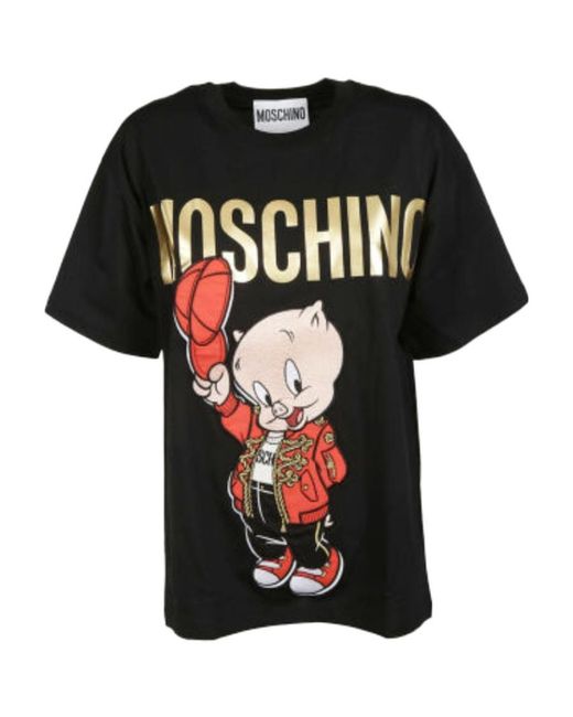 Moschino Black Open-Necked Shirt