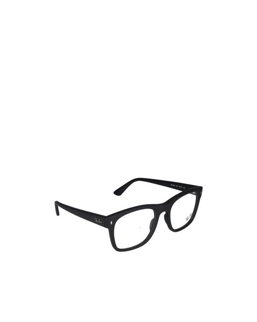 Ray-Ban White Rectangle Frame Glasses for men