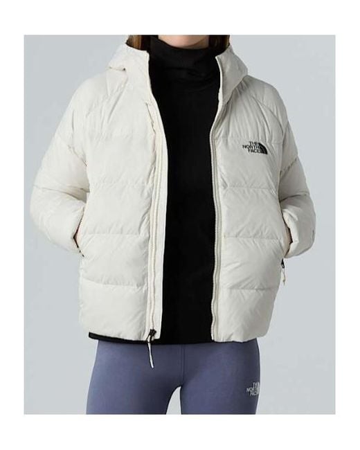 The North Face Gray Hyalite Down Hooded Coat