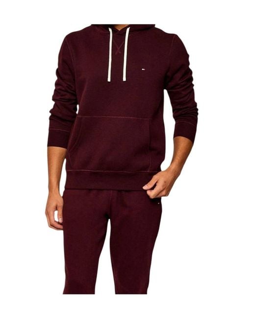 Tommy Hilfiger Red Long-Sleeve Sweatshirt for men