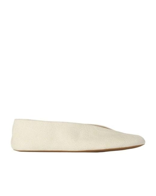 The Row White Fay Flat Two