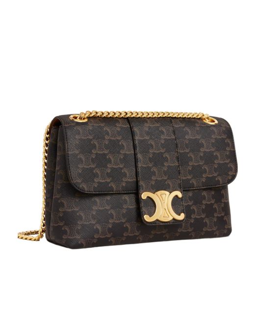 Céline Black Medium Victoire Bag
