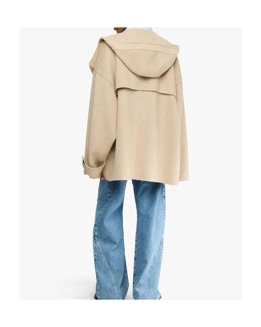 J.W. Anderson Natural J. W.Anderson Oversize Peacoat