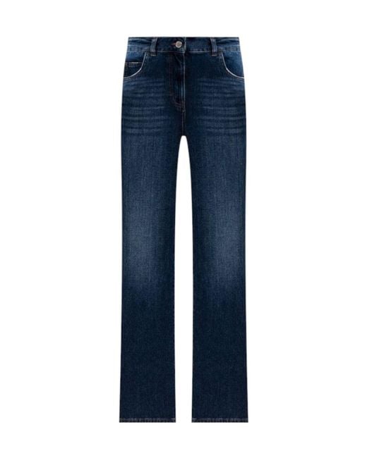 Twinset Blue Five-Pocket Jeans