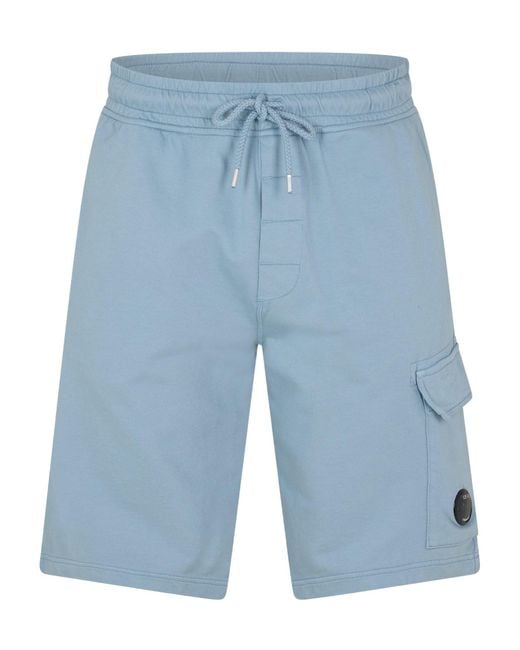 C P Company Blue Versatile Shorts for men
