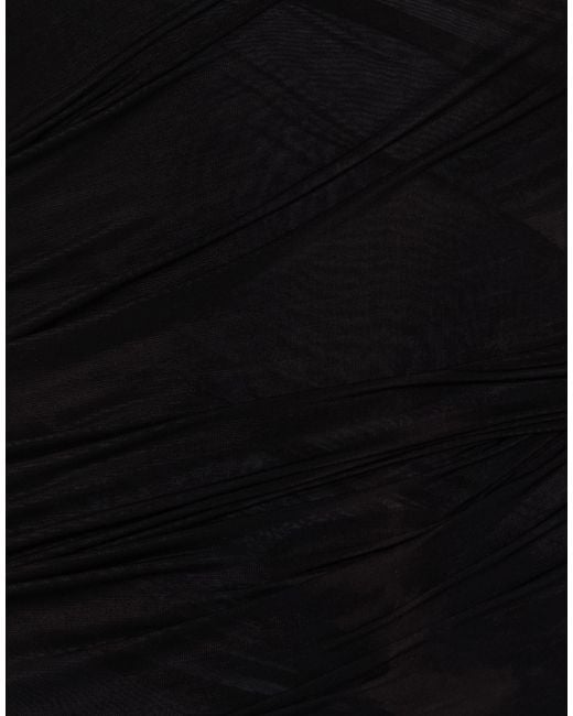 Rick Owens Black Solid Color Tops