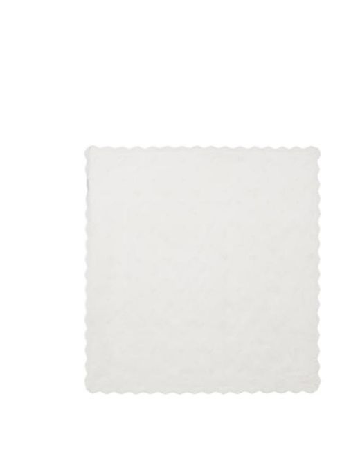 Magda Butrym White Embroidered Scarf