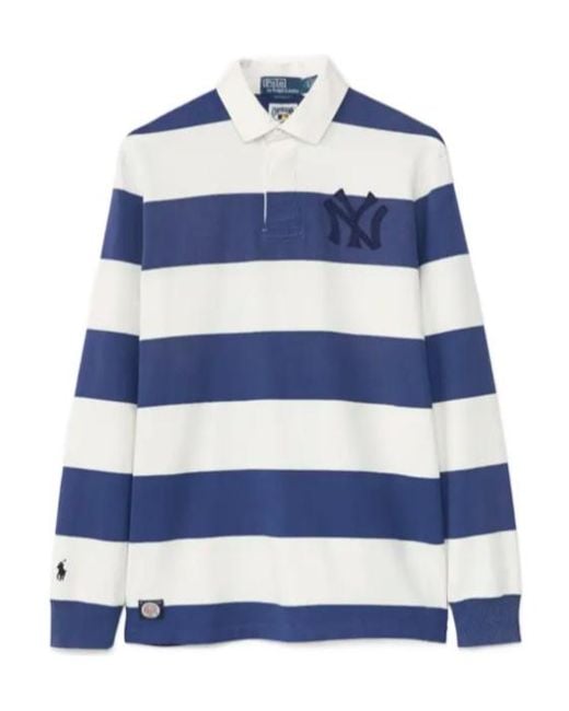 Polo Ralph Lauren Blue Long Sleeve Polo Shirt for men