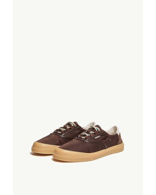 Moncler Brown Vera Leisure Sneakers for men