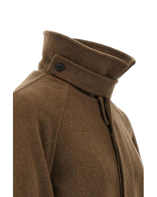 The Row Brown 'kenet' Coat for men