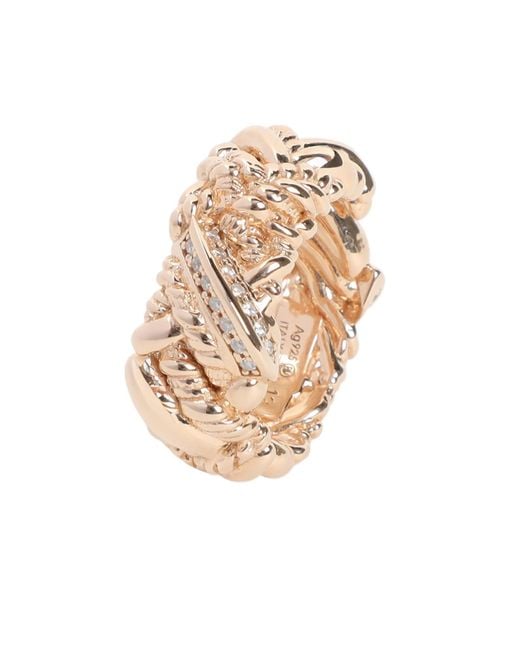 Bottega Veneta Multicolor Ring With A Logo