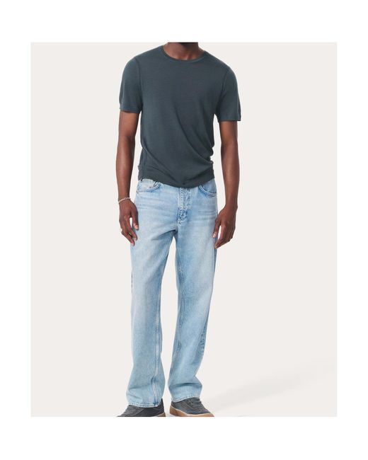 Rag & Bone Black Aulton Sweater Tee for men