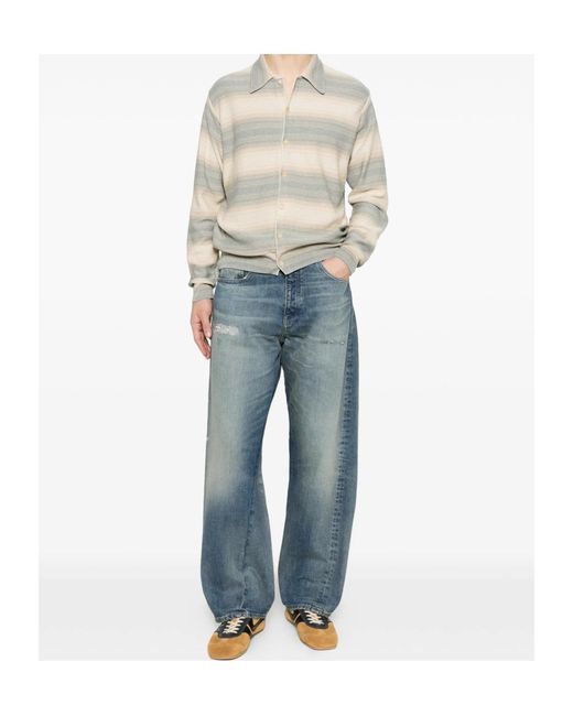sunflower Blue Belt Loop Jeans for men