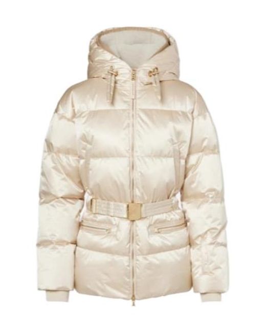 Bogner Natural Lyra Belted Down Ski Jacket