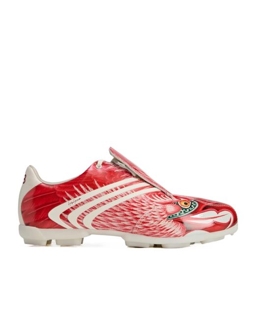 Y-3 Pink F 50 Tunit Graphic Low-Top Sneakers for men